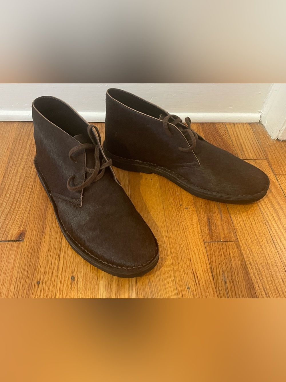 J.Crew Men's Macalister Boot Tobacco Ponyhair